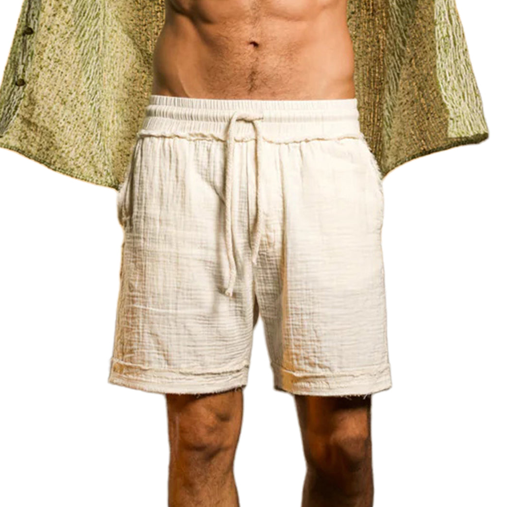Men's fashionable and casual Bohemian-style shorts