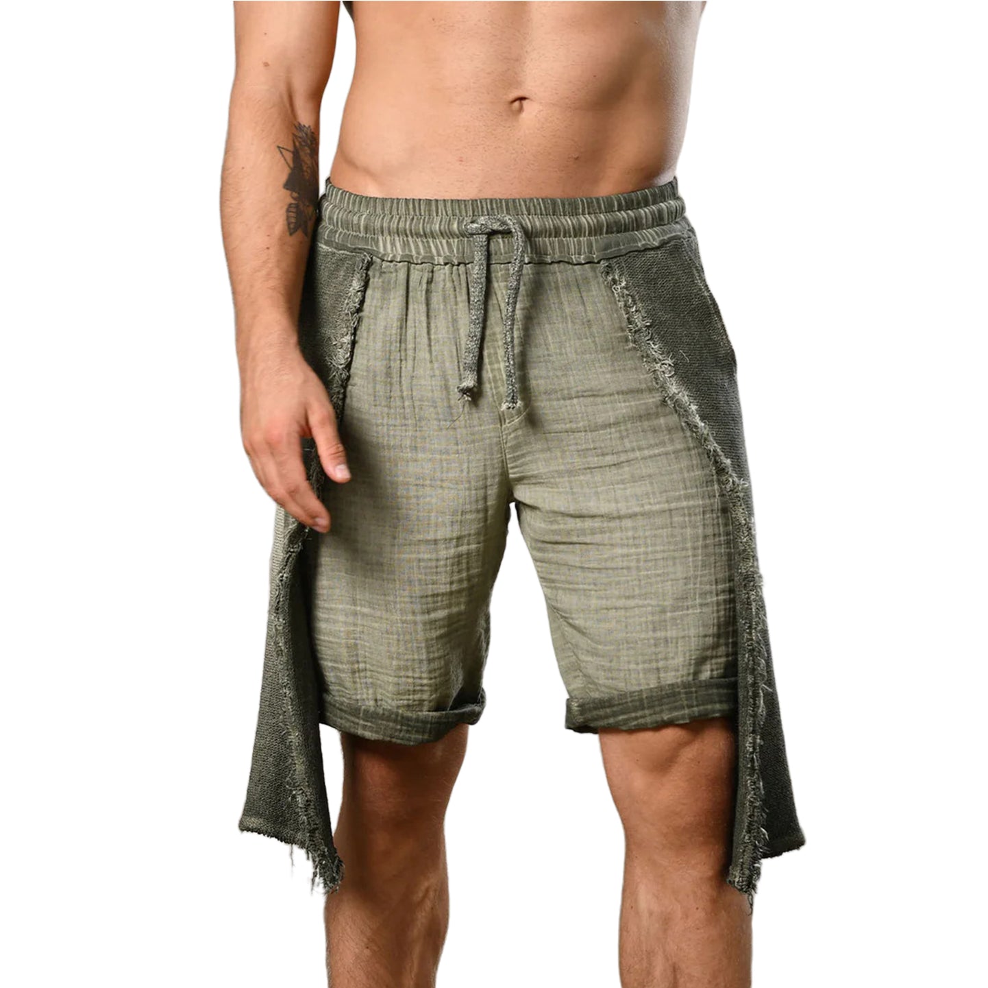 Men's fashionable and casual Bohemian-style shorts