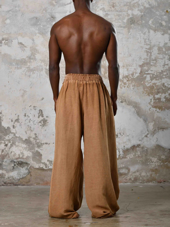 Men's fashionable and casual Bohemian-style trousers