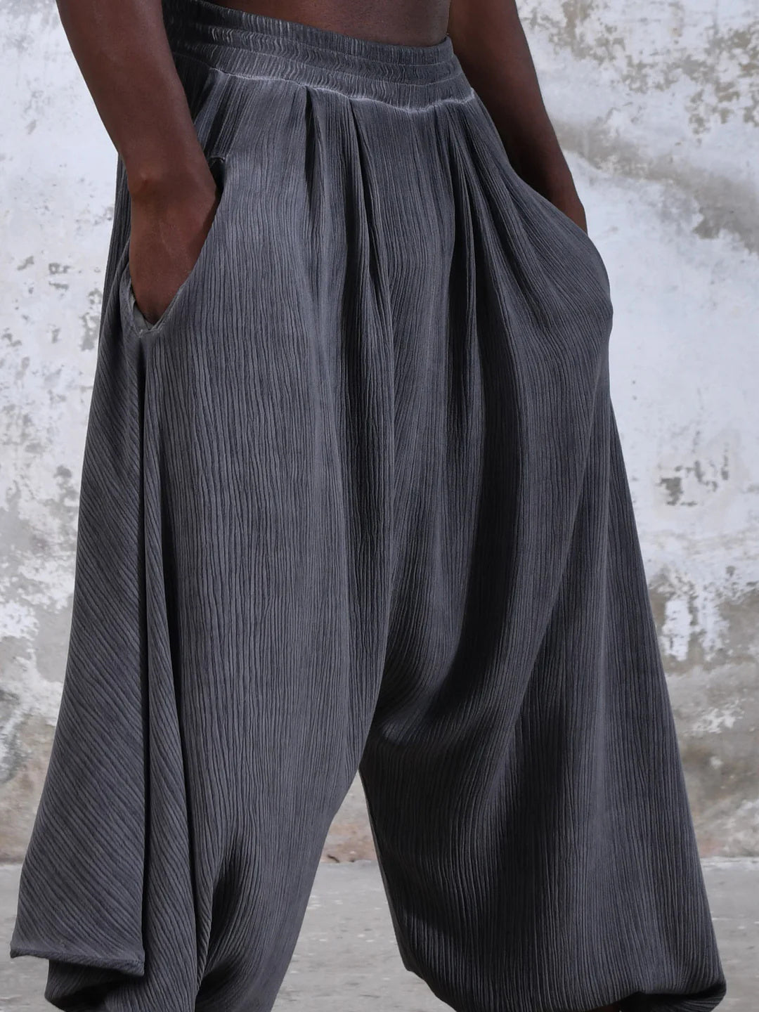 Men's fashionable and casual Bohemian-style trousers