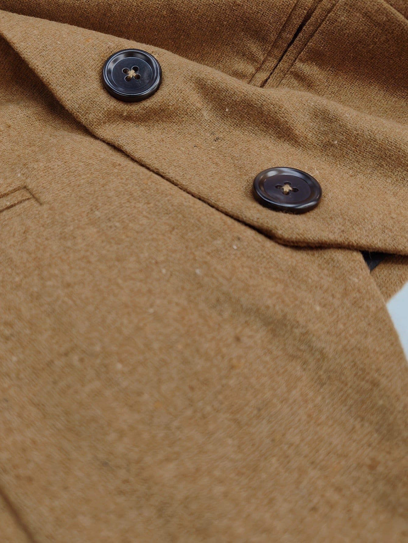 Men's fashionable and casual brown vest
