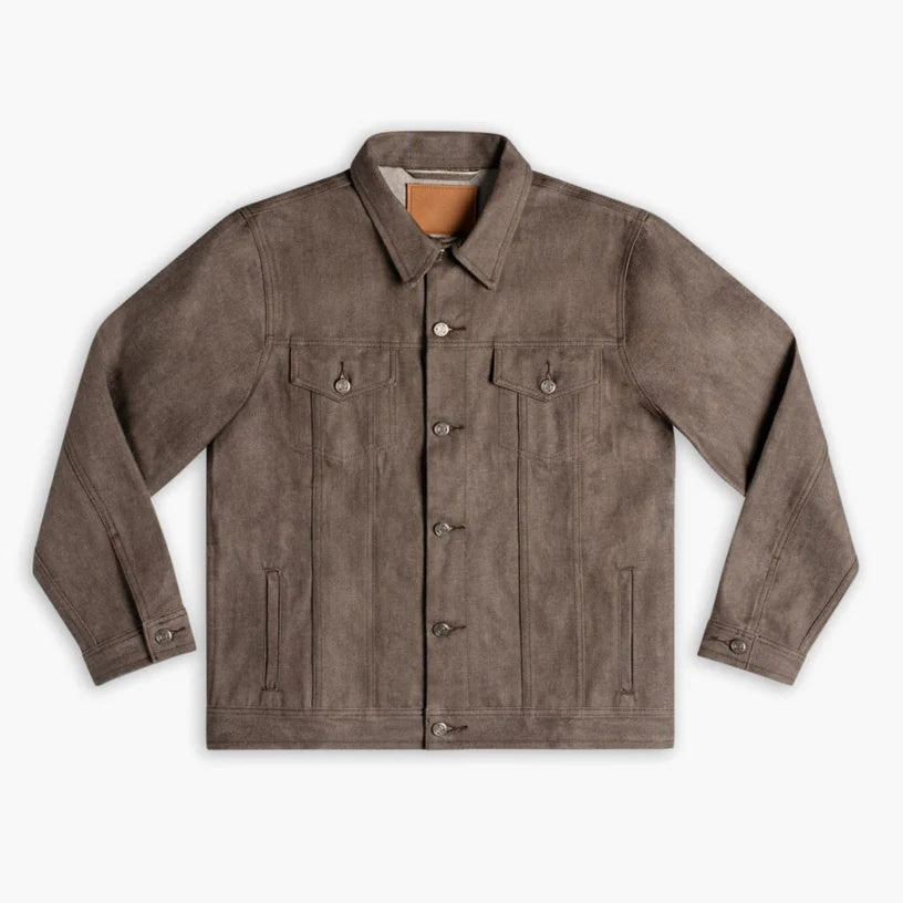 Veste camionneur en jean