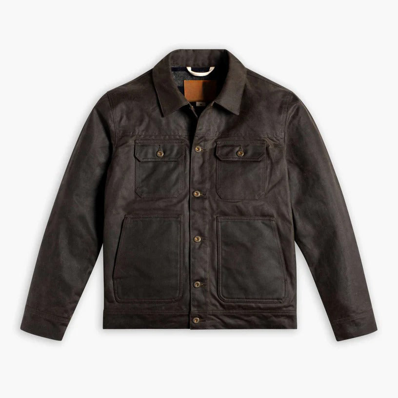 Veste de camionneur cirée
