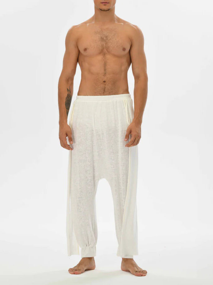 Men's fashionable and casual Bohemian-style trousers