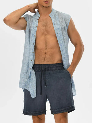 Men's fashionable and casual Bohemian-style shorts