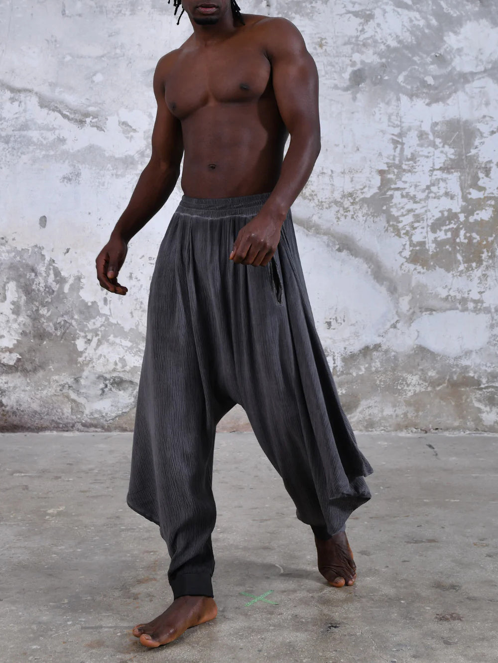 Men's fashionable and casual Bohemian-style trousers