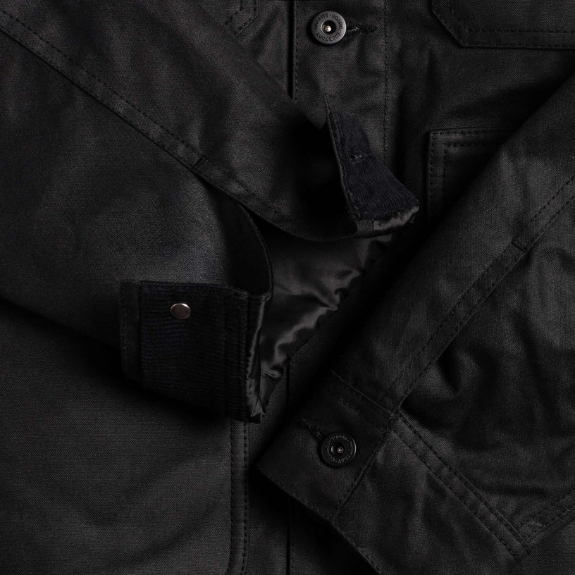 Veste de camionneur cirée