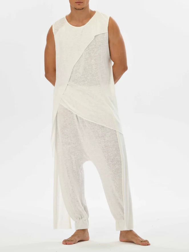 Men's fashionable and casual Bohemian-style trousers