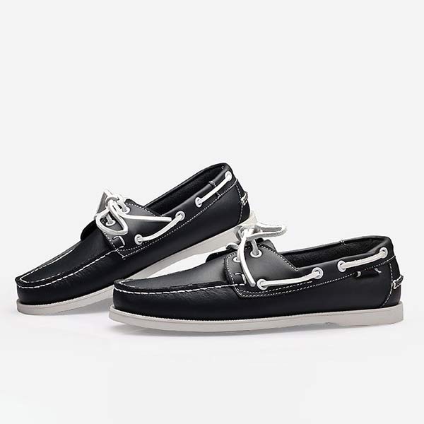 MEN'S LEATHER BOAT SHOES