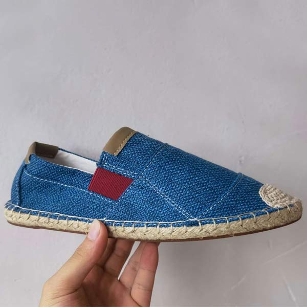 MEN'S LINEN CANVAS FISHERMAN'S SHOES