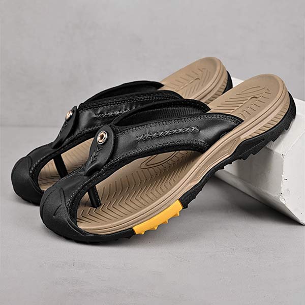 Men's Protective Toe Flip-flops