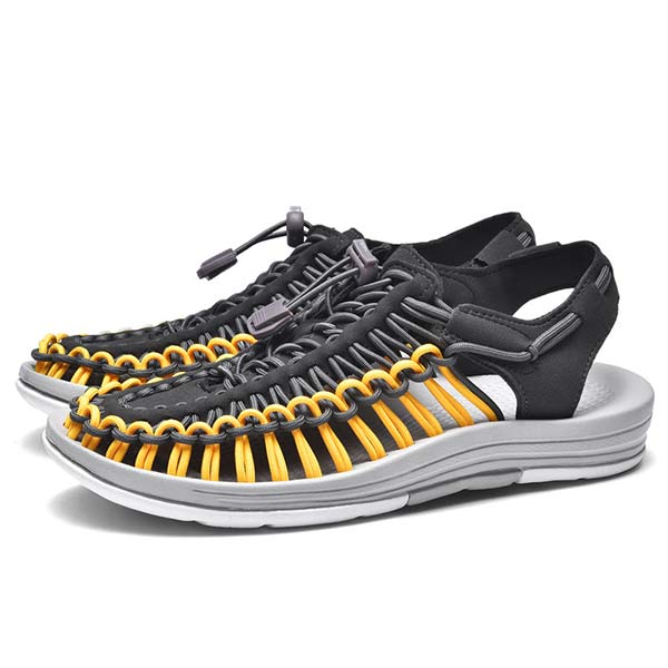 MEN'S HANDWOVEN BEACH SANDALS