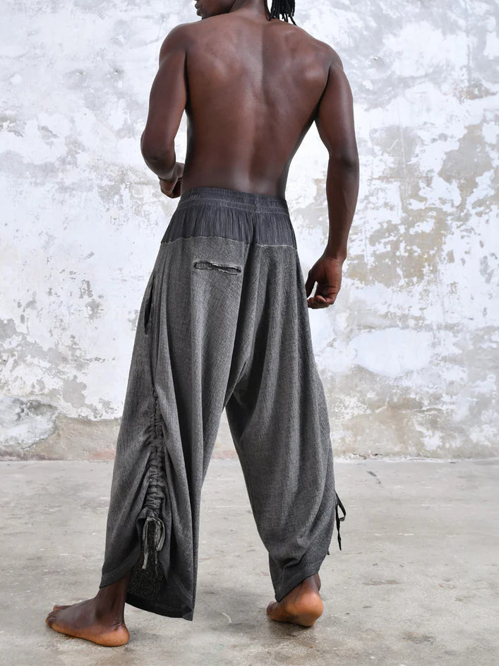 Men's fashionable and casual Bohemian-style trousers