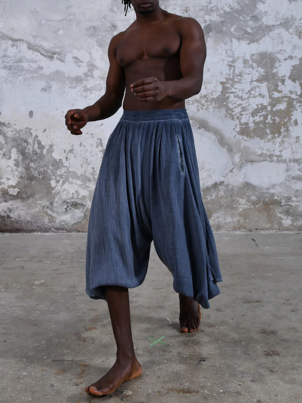 Men's fashionable and casual Bohemian-style trousers