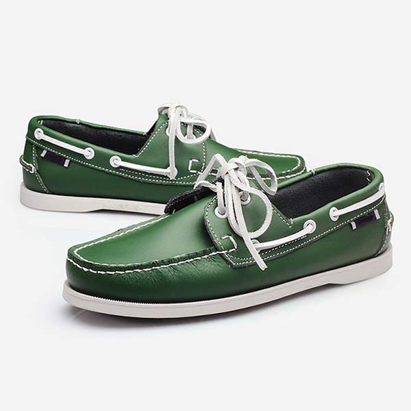 MEN'S LEATHER BOAT SHOES