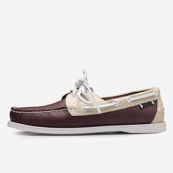MEN'S LEATHER BOAT SHOES