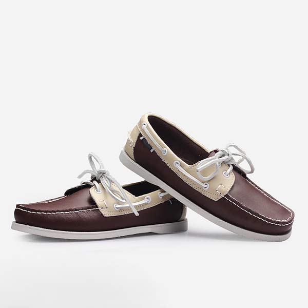 MEN'S LEATHER BOAT SHOES