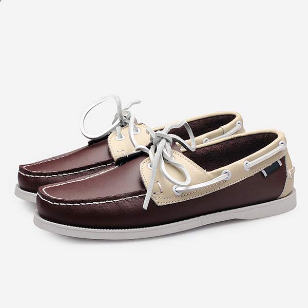 MEN'S LEATHER BOAT SHOES