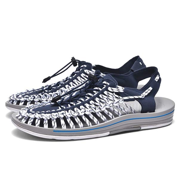 MEN'S HANDWOVEN BEACH SANDALS