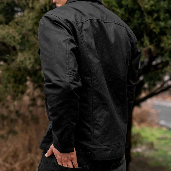 Veste de camionneur cirée