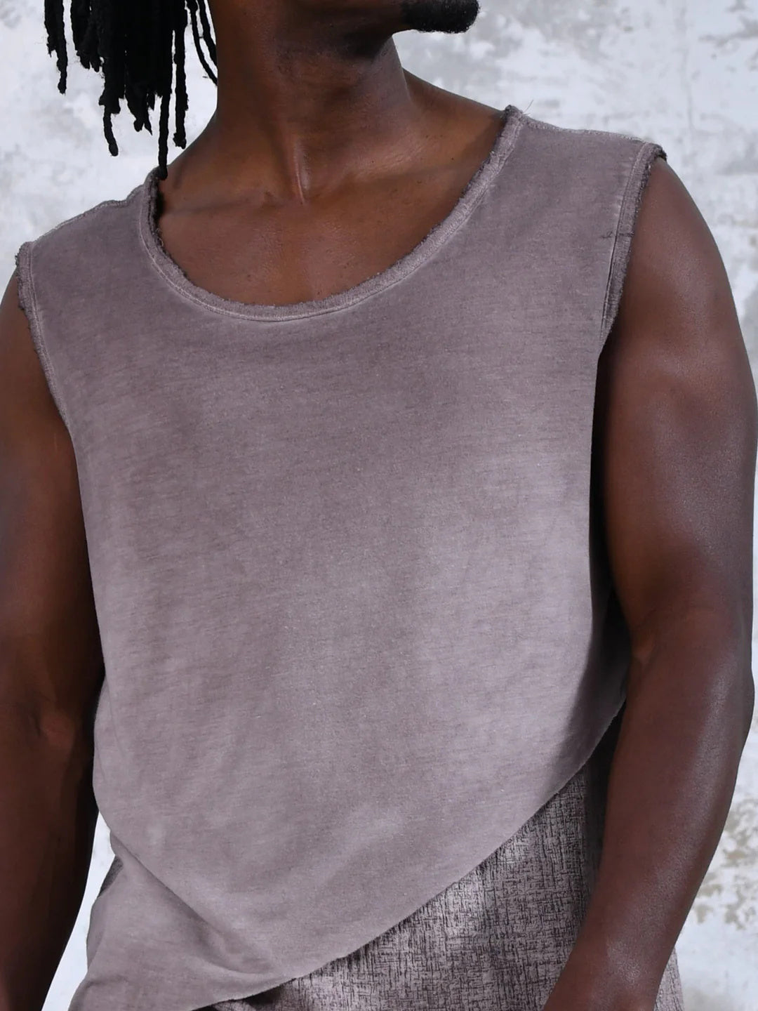Men's fashionable casual irregular vest