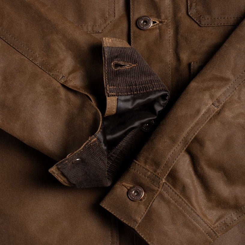 Veste de camionneur cirée