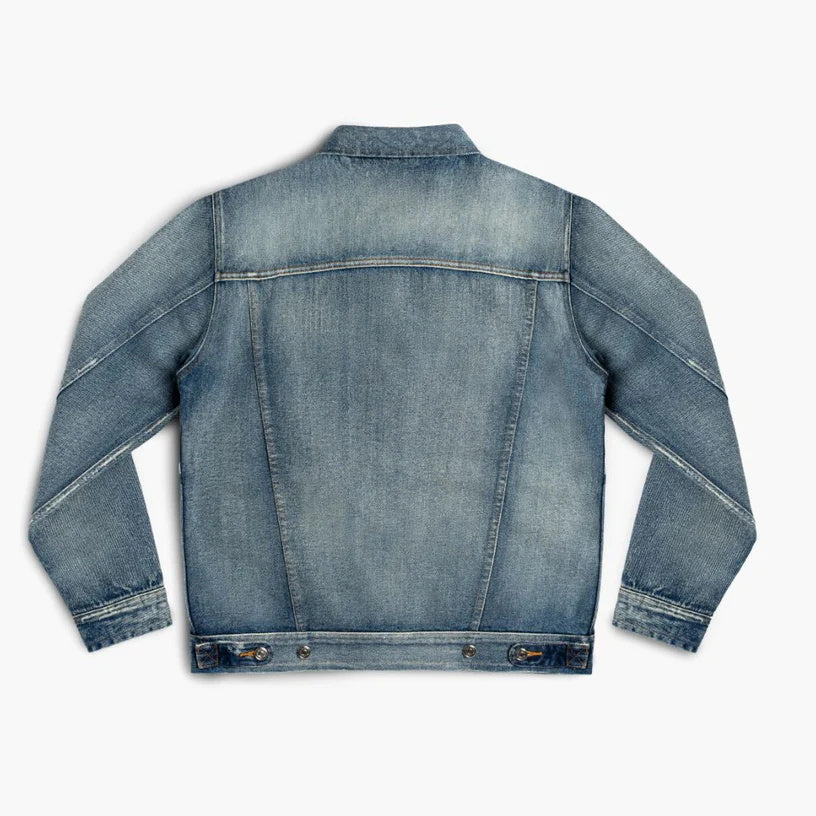 Veste camionneur en jean