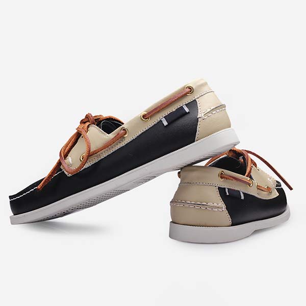 MEN'S LEATHER BOAT SHOES