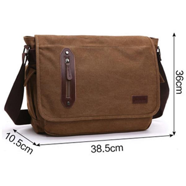 CASUAL CANVAS CROSSBODY BAG