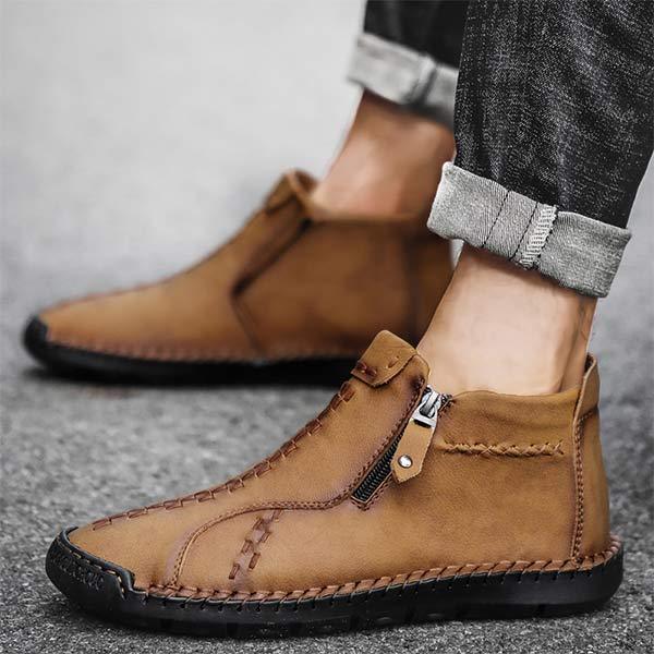 MEN'S CASUAL LEATHER BOOTS