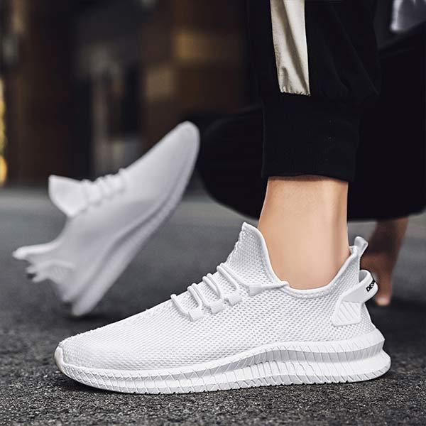 CHAUSSURES DE COURSE RESPIRANTES FLYKNIT POUR HOMMES
