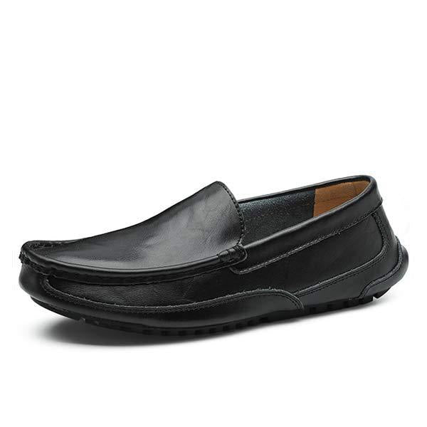 MEN'S SLIP-ON LEATHER LOAFERS