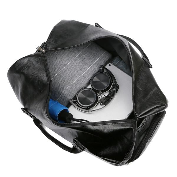 CASUAL LEATHER TRAVEL BAG