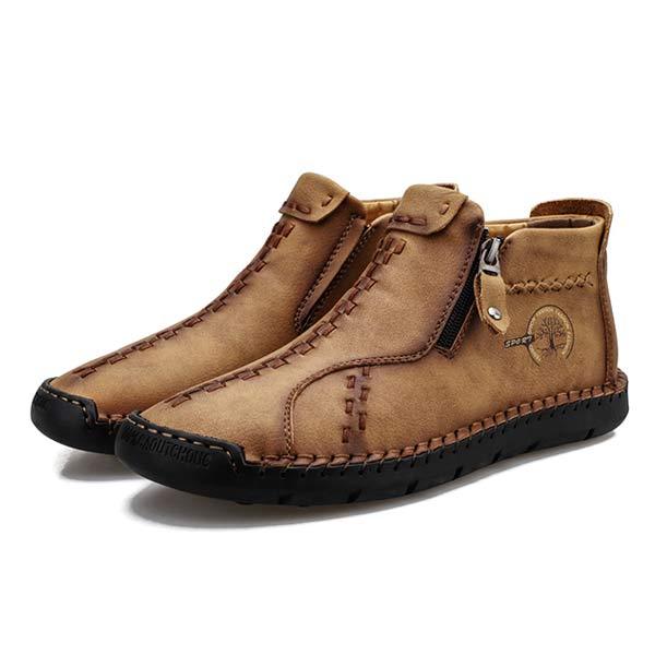 MEN'S CASUAL LEATHER BOOTS