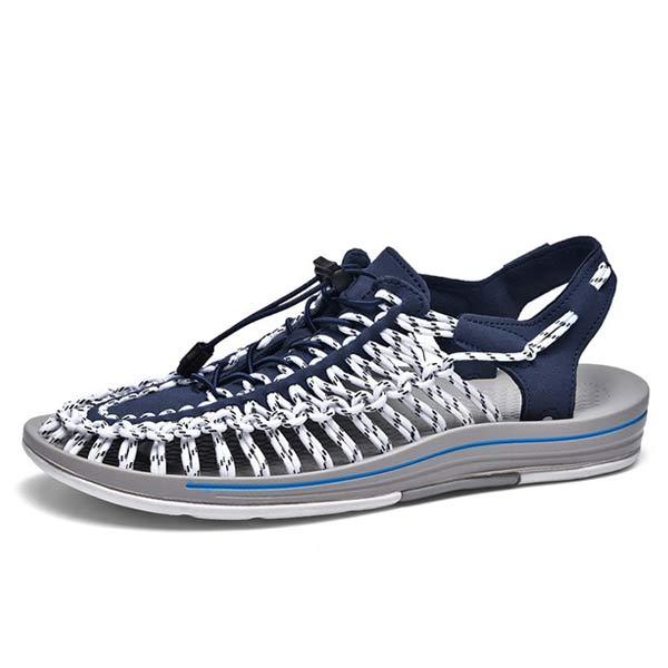 MEN'S HANDWOVEN BEACH SANDALS