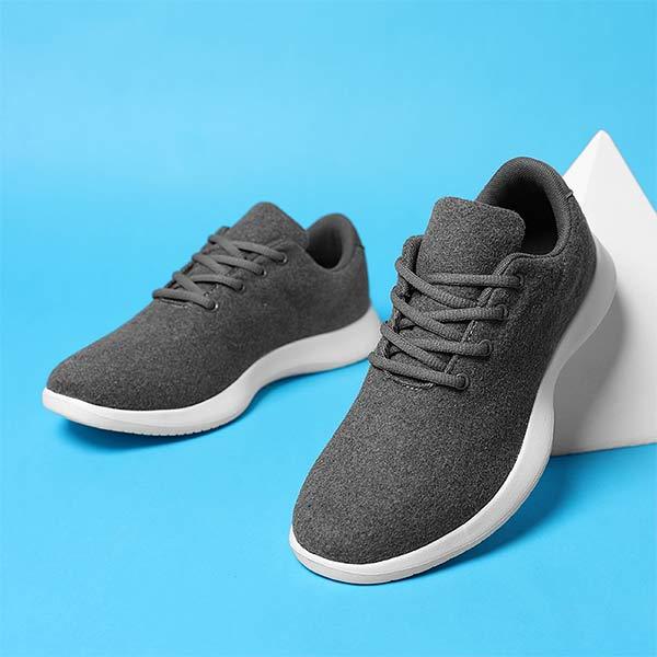 CHAUSSURES DE COURSE ULTRA-LÉGÈRES EN MÉLANGE DE LAINE POUR HOMMES