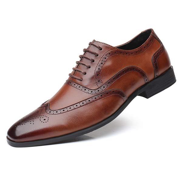 MEN'S BROGUE BUSINESS SHOES