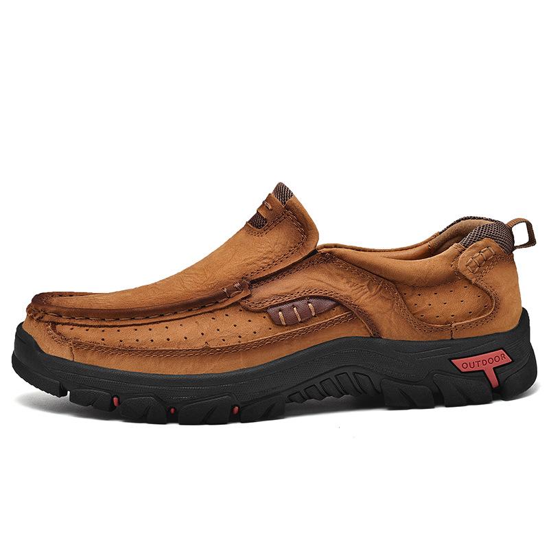 Men's Retro Plus Size Slip-on Shoes