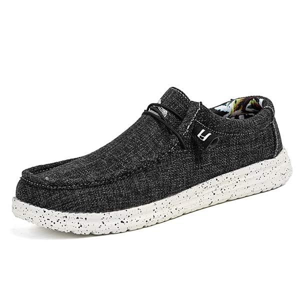 MEN'S CANVAS LOAFERS