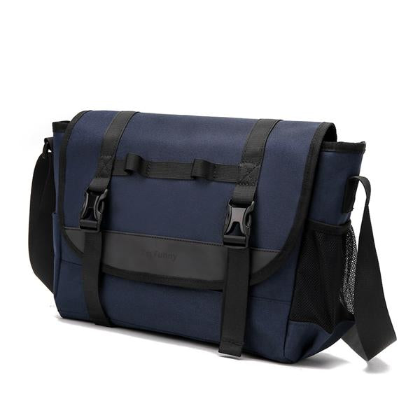 MEN'S CANVAS SHOULDER BAG