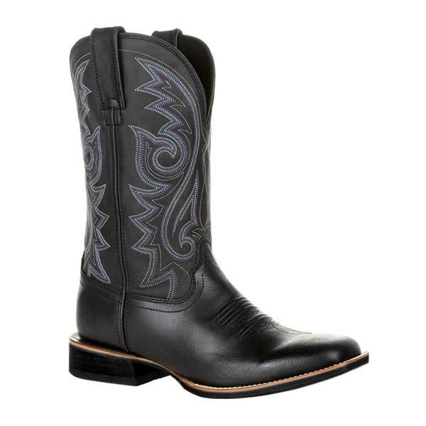 MEN'S VINTAGE EMBROIDERED TALL BOOTS