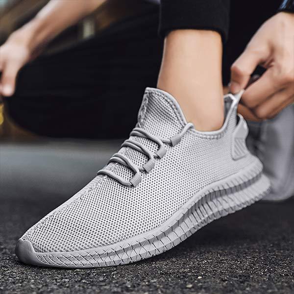 CHAUSSURES DE COURSE RESPIRANTES FLYKNIT POUR HOMMES