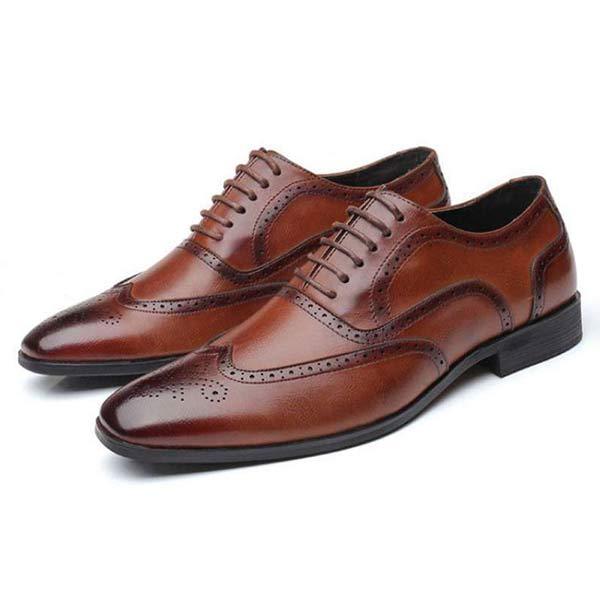 MEN'S BROGUE BUSINESS SHOES