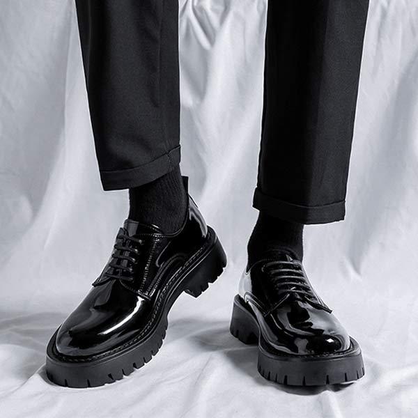 MEN'S PLATFORM LACE UP SHOES
