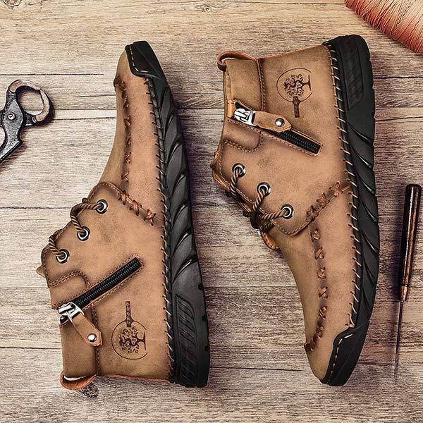 MEN'S HAND SEWN BOOTIES