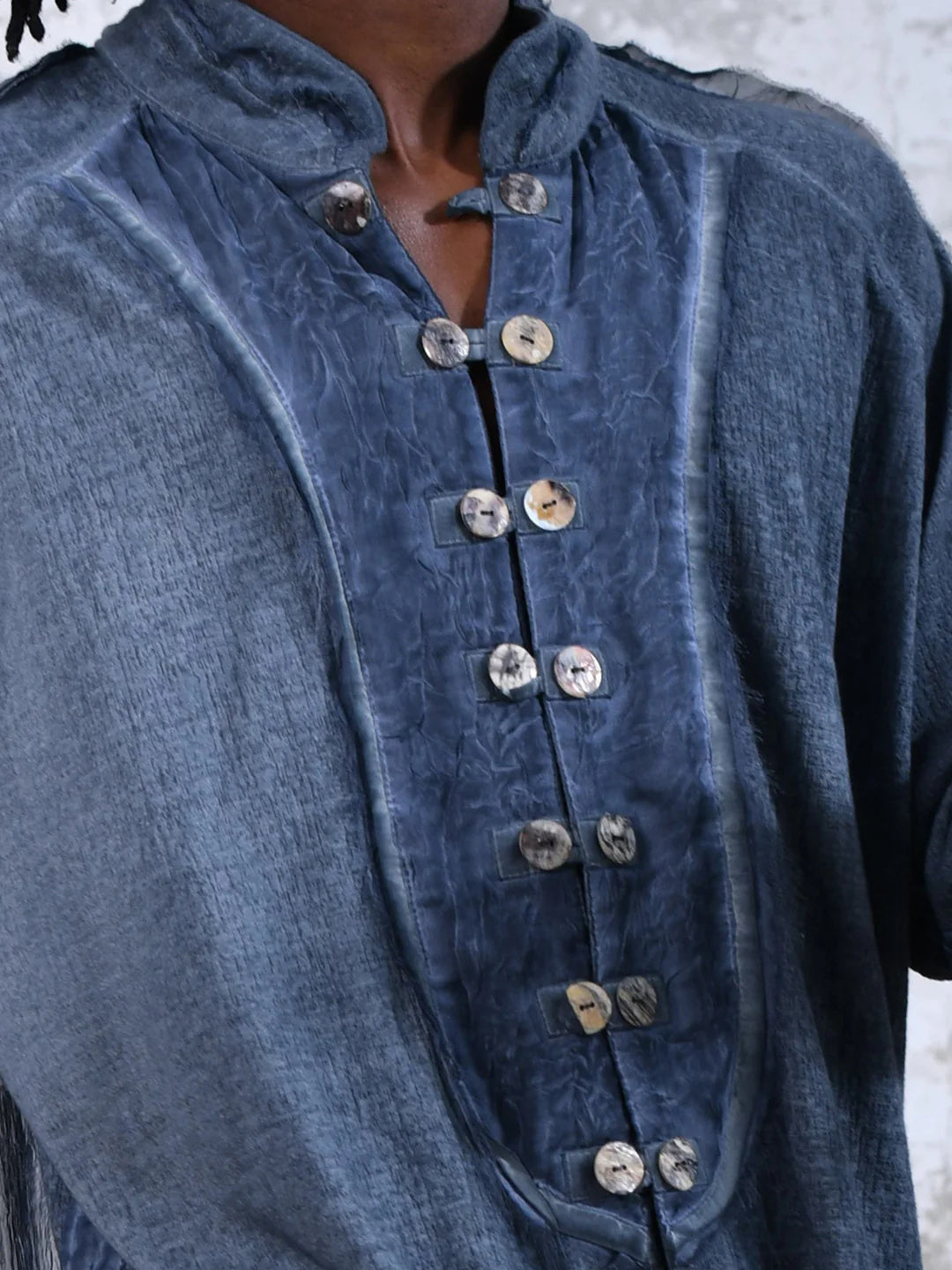 Men's fashionable and casual Bohemian-style long-sleeved T-shirt