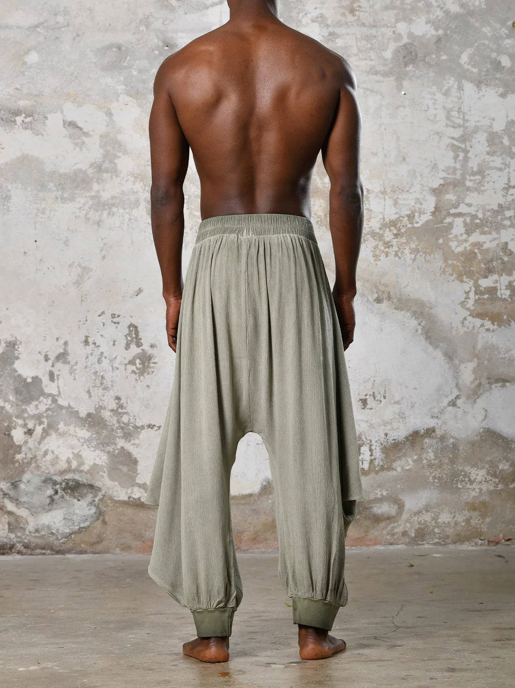 Men's fashionable and casual Bohemian-style trousers