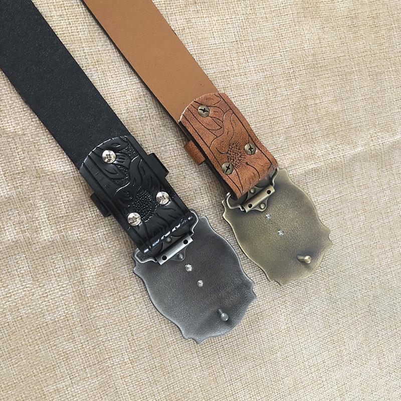 Men's Classic Vintage Western Cowboy Style Belt