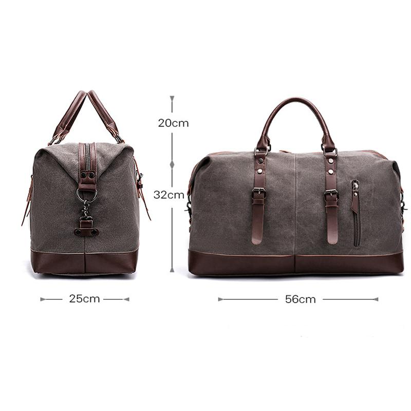 Men's Canvas Duffle Bag