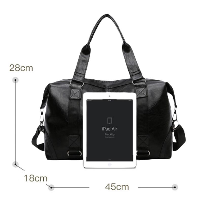 Men's Practical Wet and Dry Separation Multifunctional Travel Gym Bag